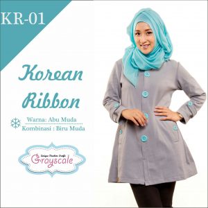 Jaket terbaru wanita muslimah KR01