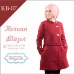 Jaket Terbaru Jaket Wanita Muslimah Blazer KB07