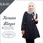 Jaket Terbaru Jaket Wanita Muslimah Blazer KB09