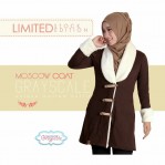 Moscow Coat Muslimah Grayscale