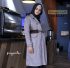 Jual Jaket Perempuan Muslim Amasya Coat Wanita Muslim Coklat