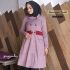 Jual Sweater Islami Murah Jaket Wanita Amasya Coat Maroon