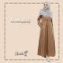 Grosir Dress Muslimah Gaul Terbaru Najma Dress Shatila Gold